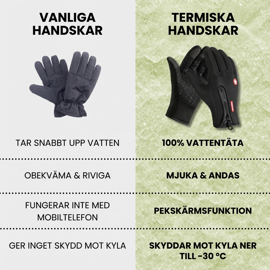 Norillo™ – Thermohandskar perfekta för varje vinteräventyr