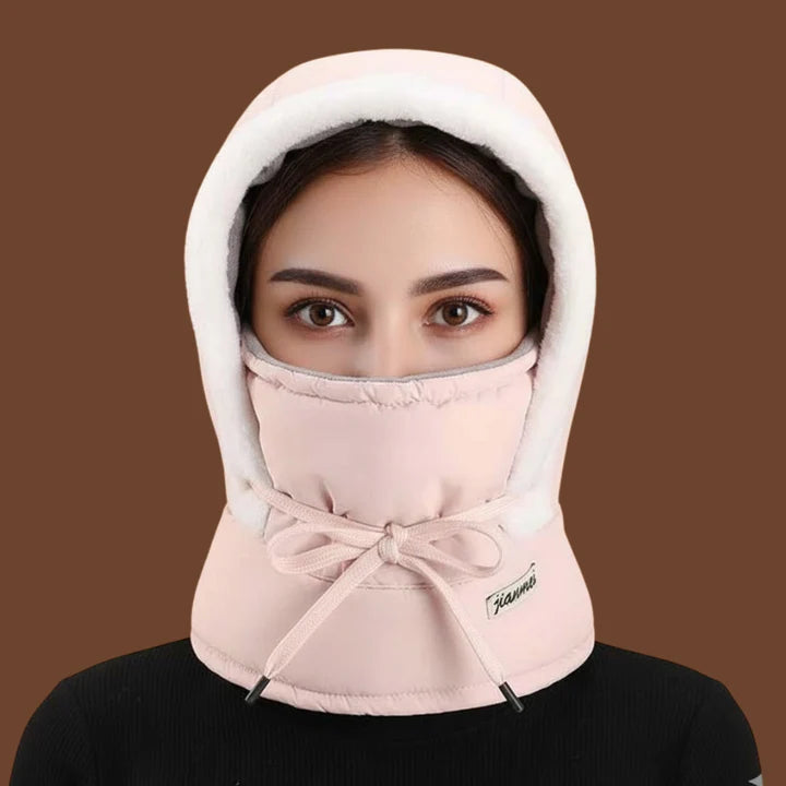 Norillo™ – Vindtät vinterhuva med justerbar passform för ansikte & hals