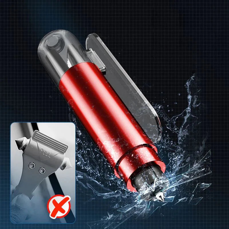 Norillo™ – 2-i-1 Bilräddare: Glasbrytare och Bältesskärare i Ett