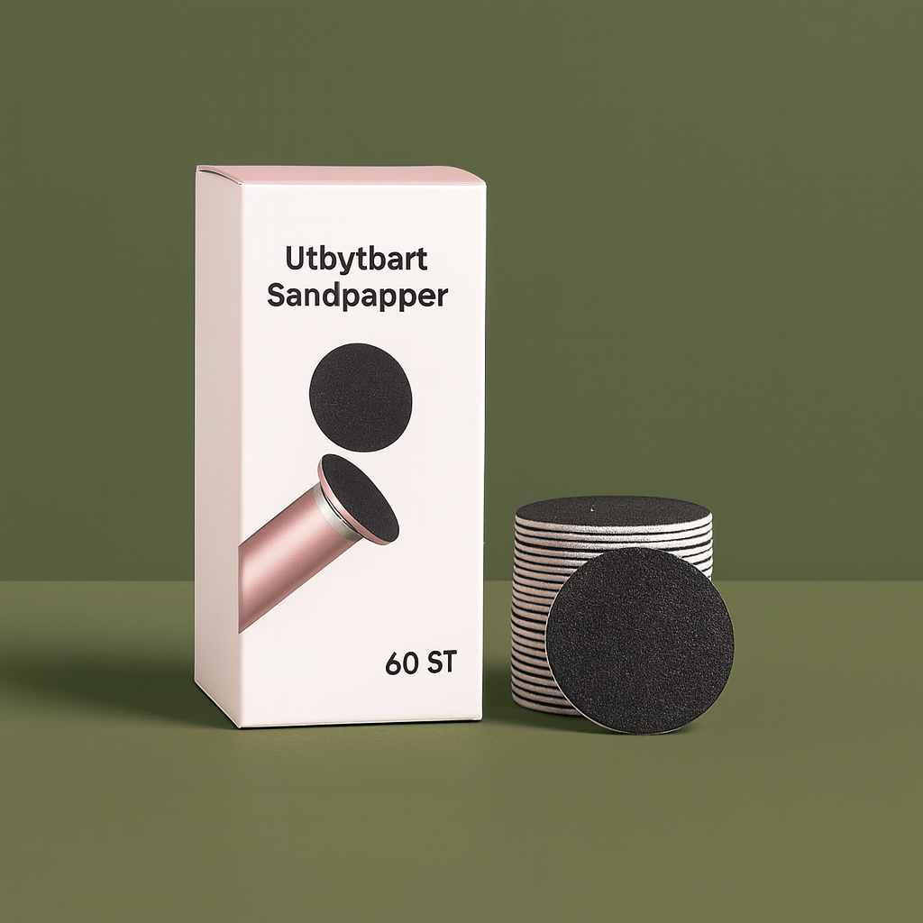 Refillpaket – 60 skivor utbytbart sandpapper