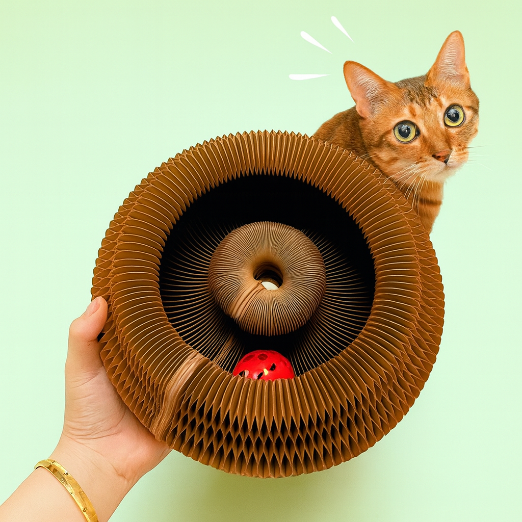 Norillo™ CatTwist – Klösleksak som minskar stress & skyddar möbler