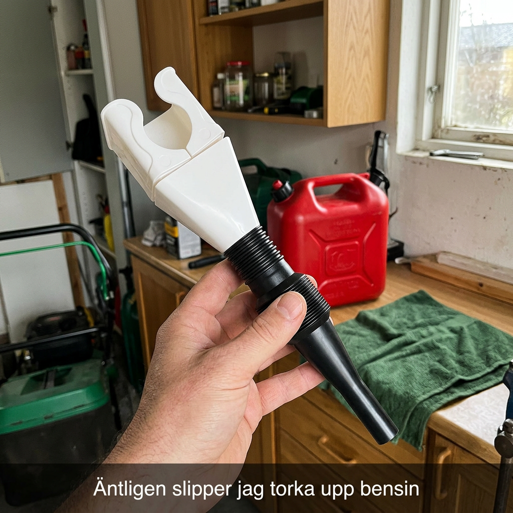 Norillo™ – DropStop – Tanktratt som klickar fast och aldrig spiller