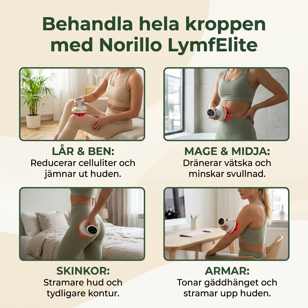 Norillo™ LymfElite – Slätare och fastare hud utan klinikbesök