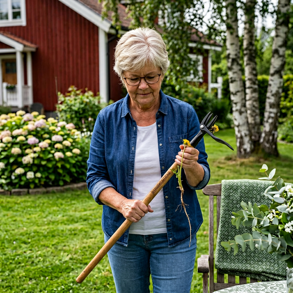 Norillo® – RotRyck Pro – Dra upp ogräset med roten utan att böja dig
