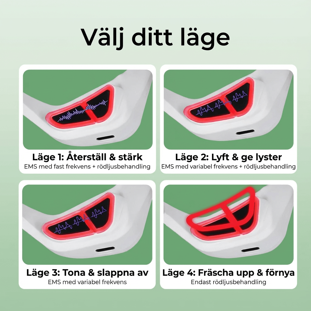 Norillo™ – Ögonmask med rött ljus & EMS som minskar svullnad och mörka ringar