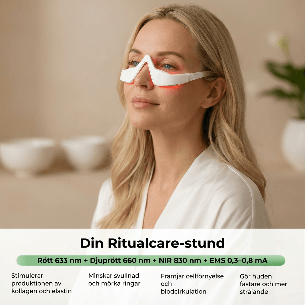 Norillo™ – Ögonmask med rött ljus & EMS som minskar svullnad och mörka ringar