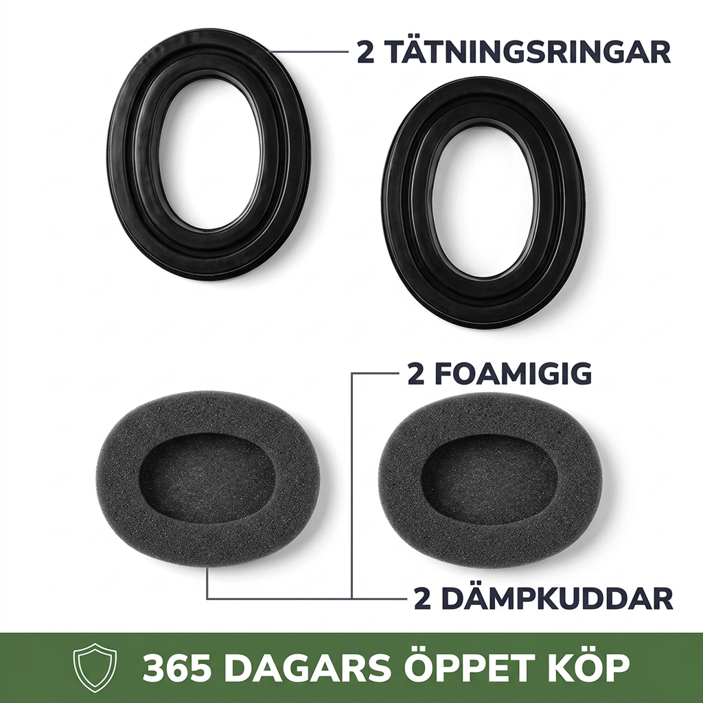 Norillo® – GelShift – Gelkuddar som gör hörselkåpor sköna igen
