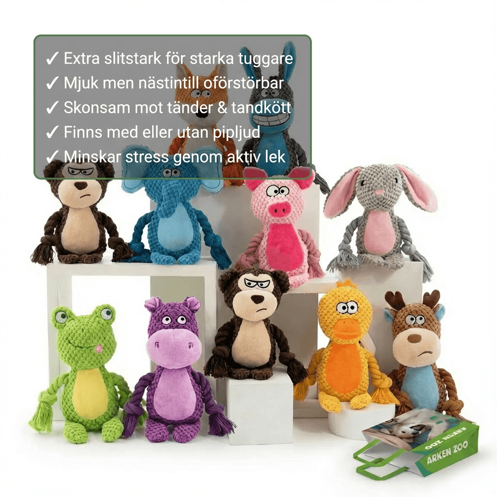 Norillo™ – Robust tuggleksak för hundar som älskar att bita och dra