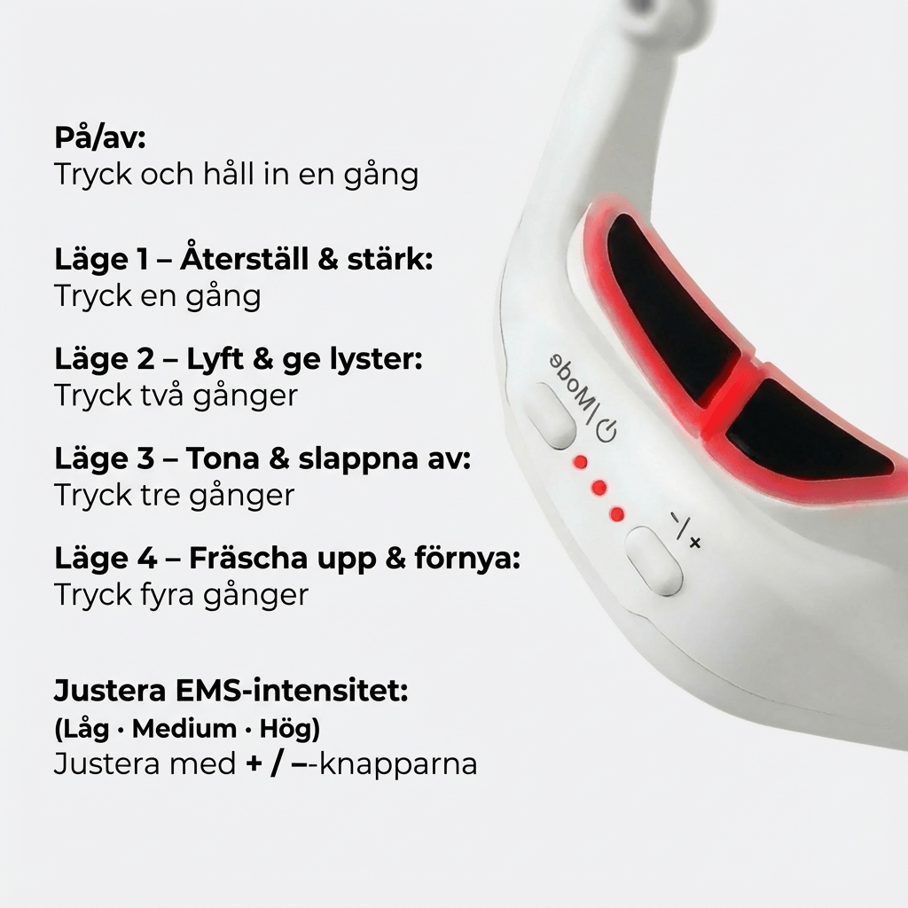 Norillo™ – Ögonmask med rött ljus & EMS som minskar svullnad och mörka ringar