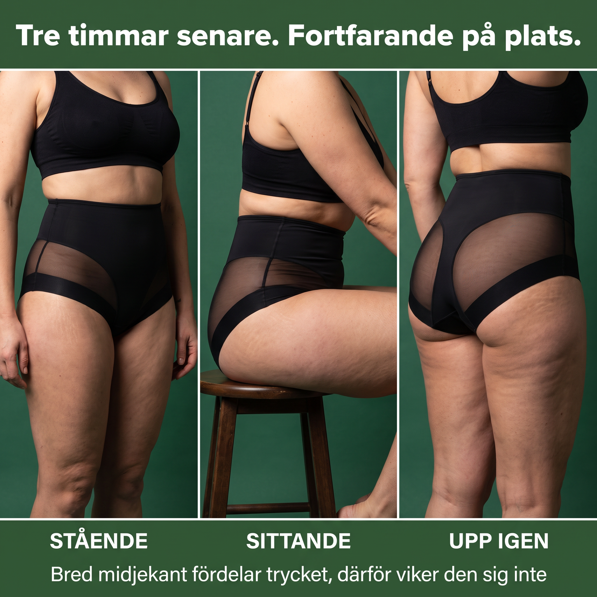 Norillo® – Högmidjad shapingtrosa som ger platt mage och lyft rumpa