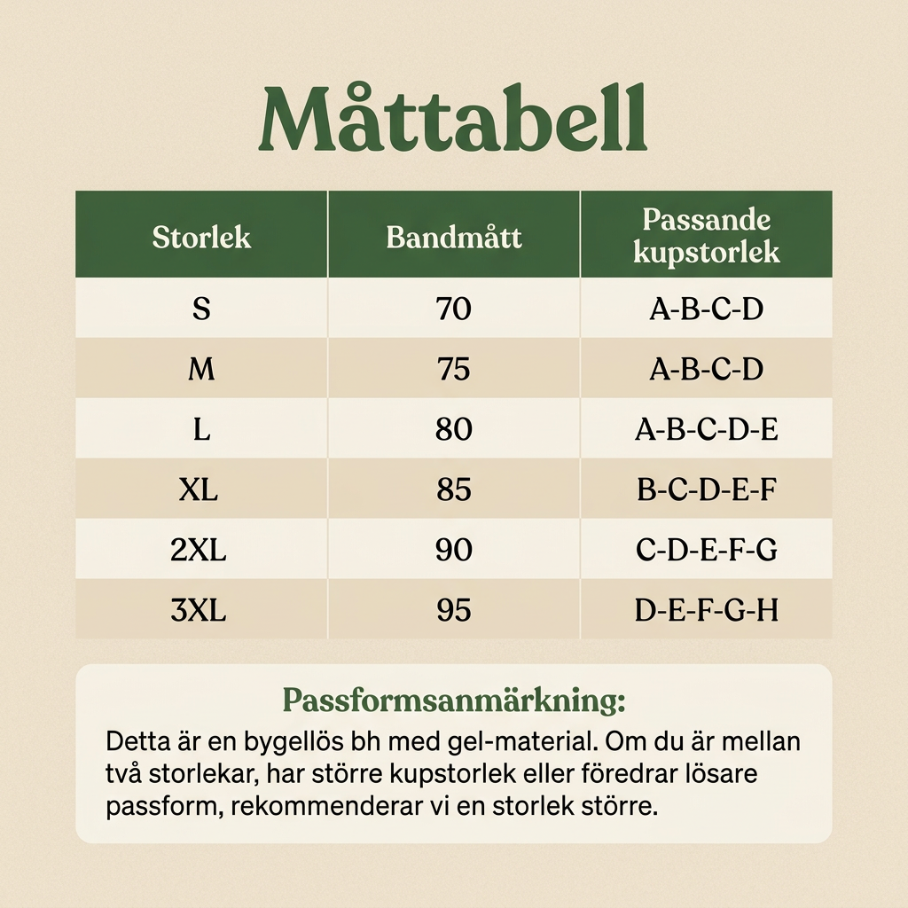 Norillo™ – SoftForm Bh – Naturlig form utan bygel eller vaddering