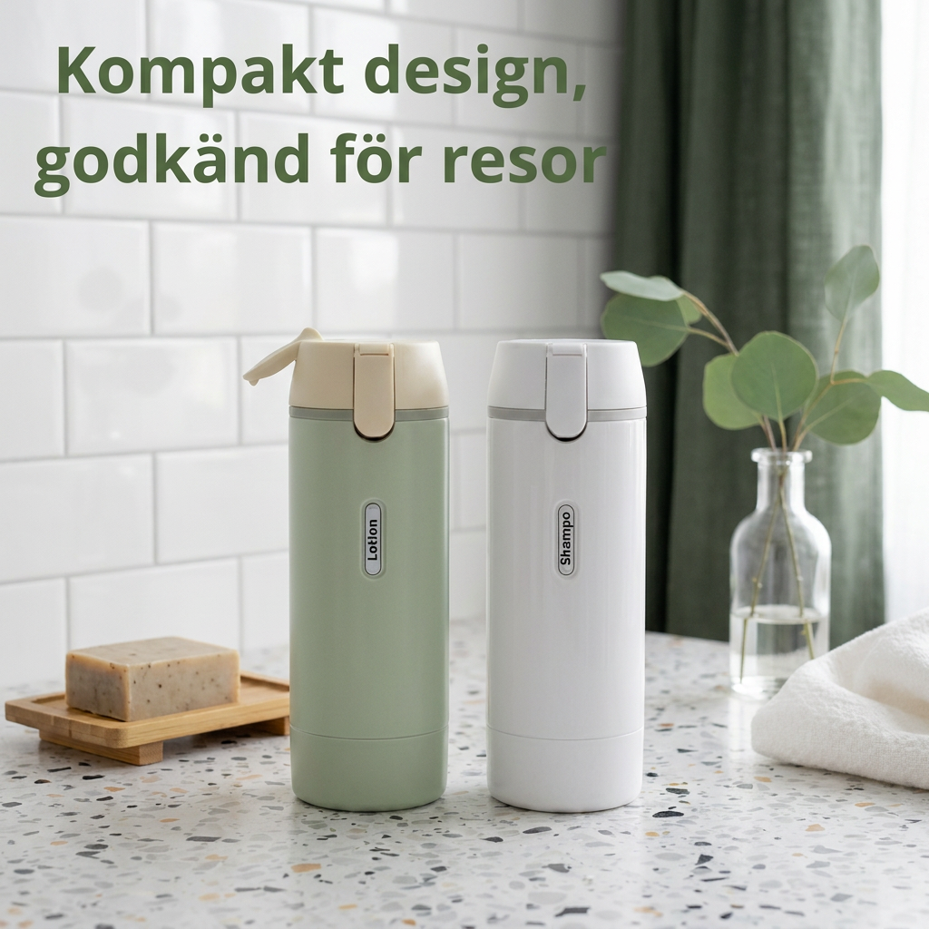 Norillo™ – RoutinePack – Bär hela din rutin i en läckagesäker flaska
