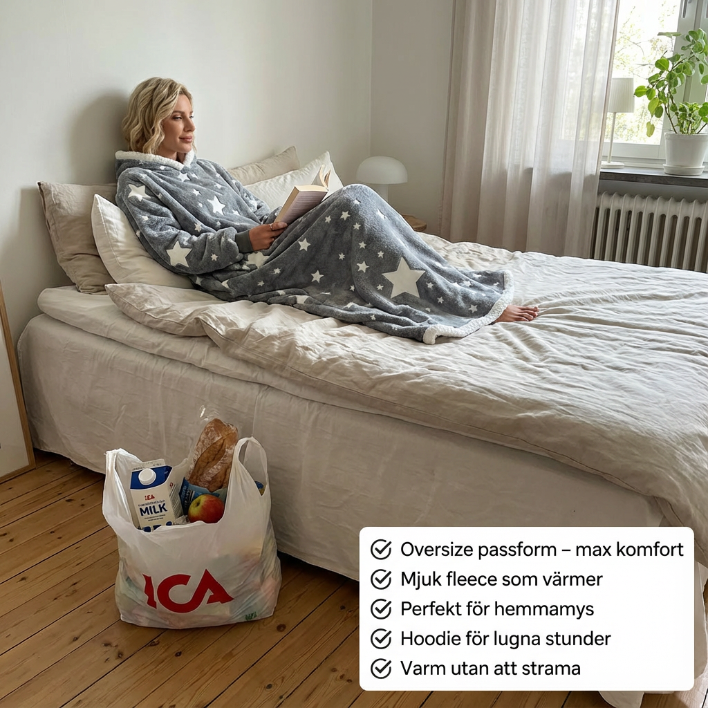 Norillo™ – Oversize fleecehoodie för lugna och varma hemmastunder