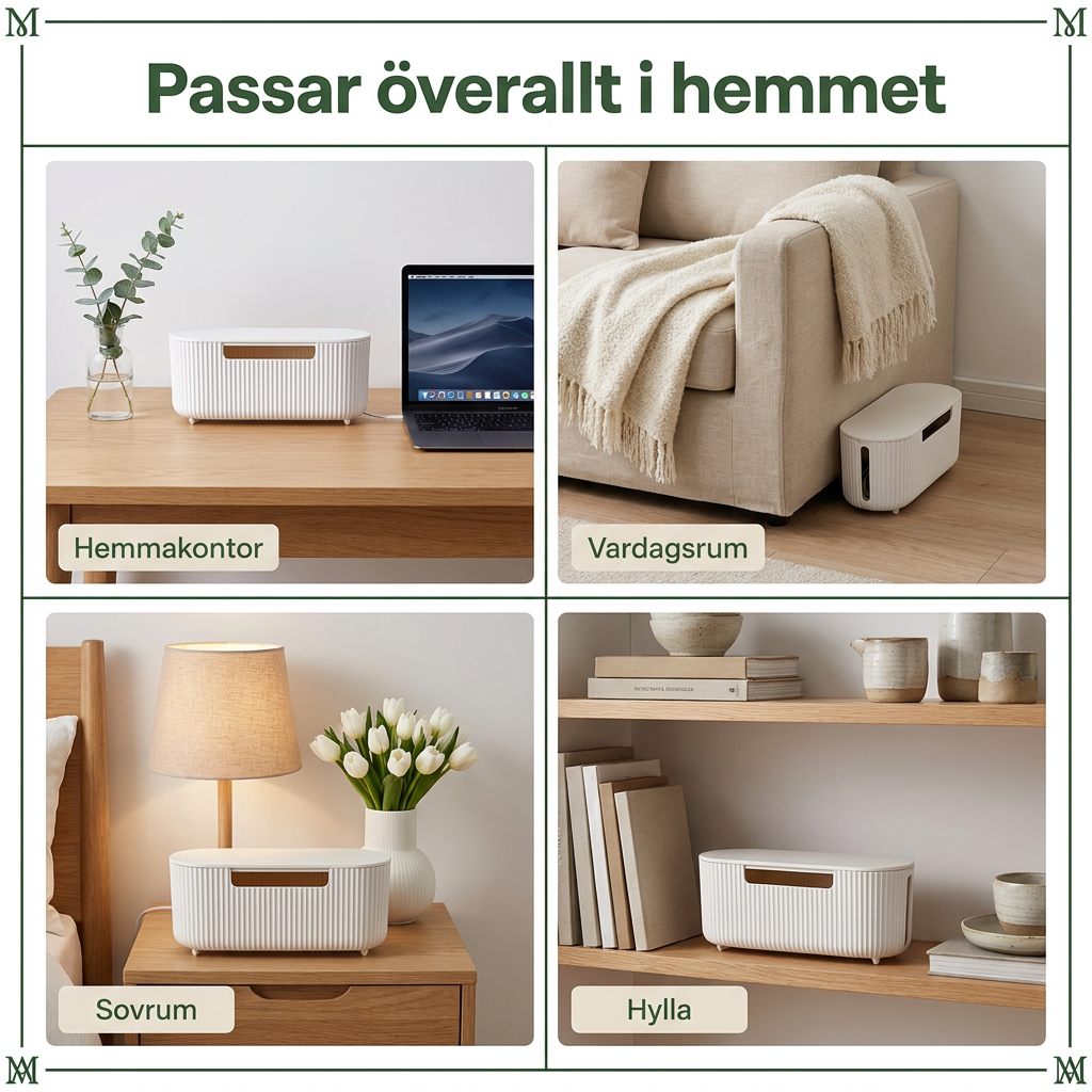 Norillo™ – Kabelbox K33 – Originalmodell med plats för hela grenuttaget