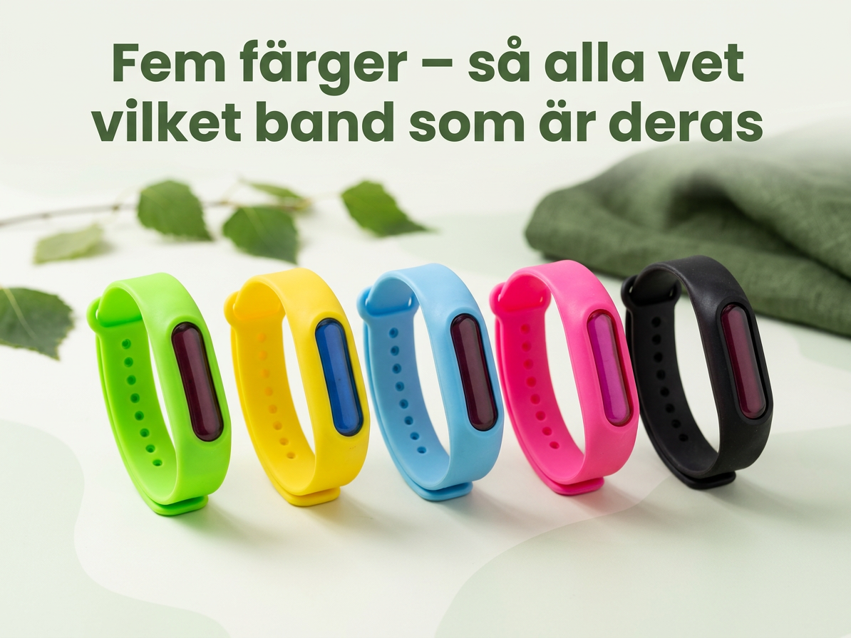 Norillo® – BiteShield – Myggarmband med naturliga oljor, laddningsbart