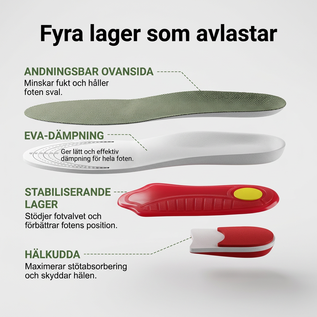 Norillo® – StepFirm – Fasta inläggssulor som stöttar fotvalvet hela dagen
