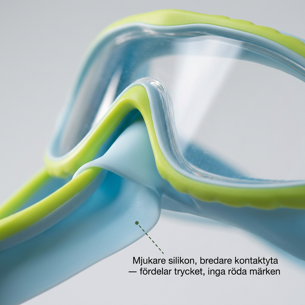 Norillo® – ClearDive – Barnsimglasögon som sitter kvar utan tovigt hå