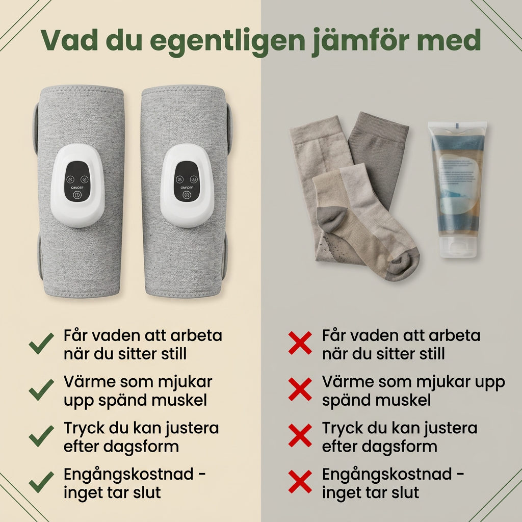 Norillo® – PulseWrap – Vadmassage med värme som lättar tunga ben