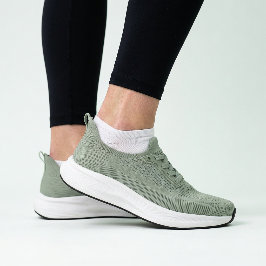 Stigré™ – Hallux-vänliga sneakers du kliver i utan att böja dig