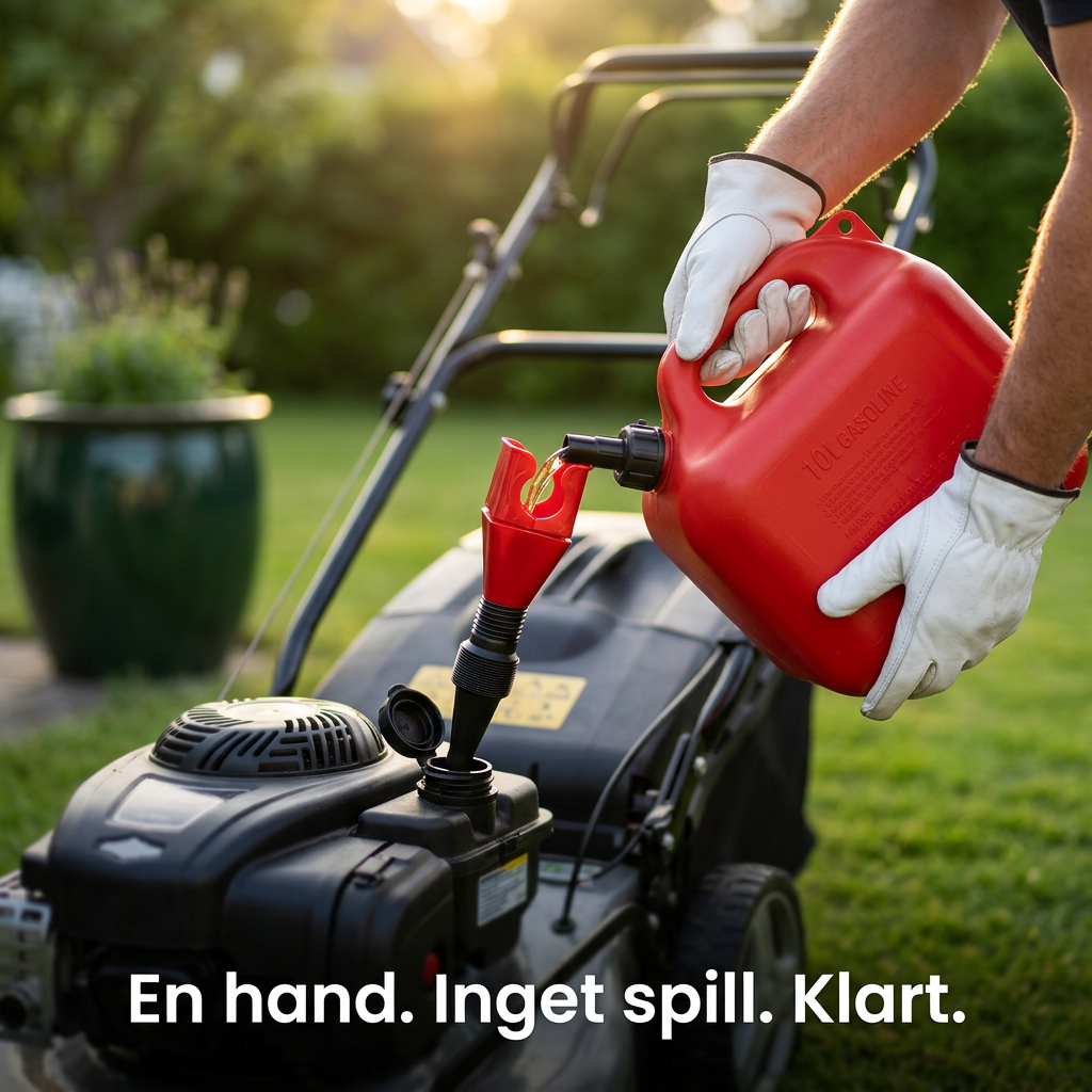 Norillo™ – DropStop – Tanktratt som klickar fast och aldrig spiller