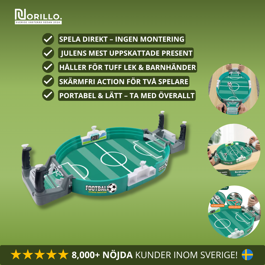 MiniMatch Arena – Portabelt Fotbollsspel för Hela Familjen