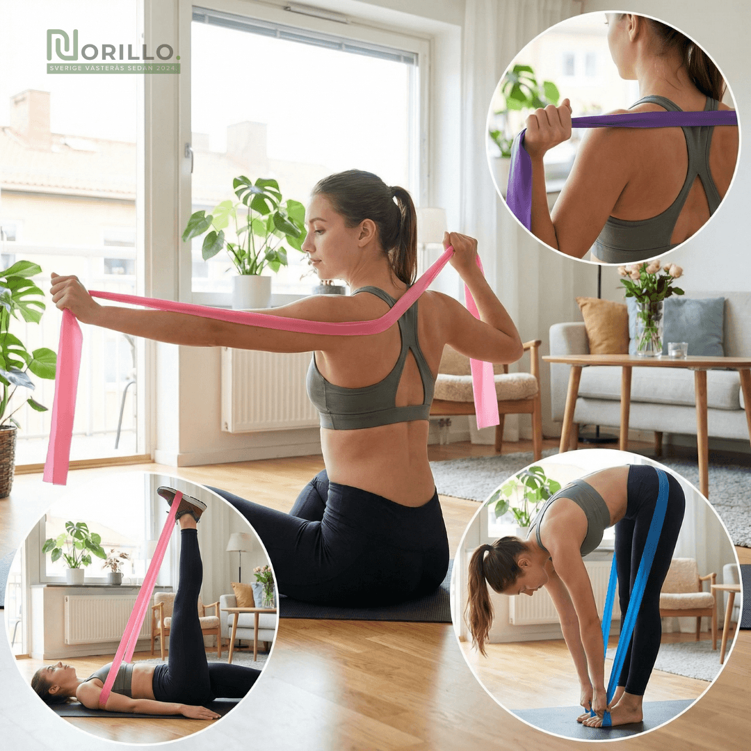 Norillo™ – Stretchband som mjukar upp hela kroppen och ökar rörligheten