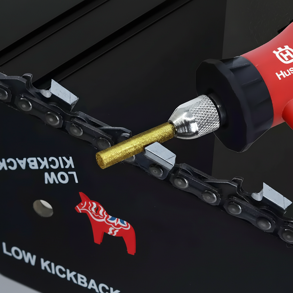 Norillo™ – 3-i-1 Kedjeslipbits för Perfekt Kedjeskärpa