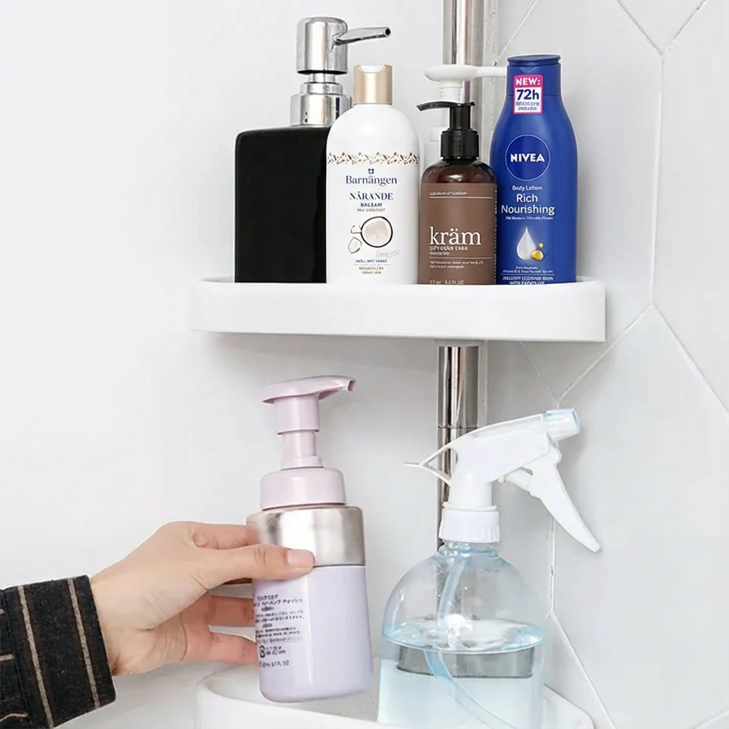 Norillo™ – Utdragbar stabil hörnförvaring med verktygsfri montering