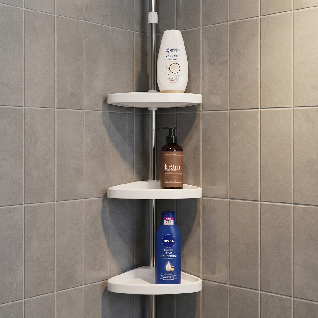 Norillo™ – Utdragbar stabil hörnförvaring med verktygsfri montering