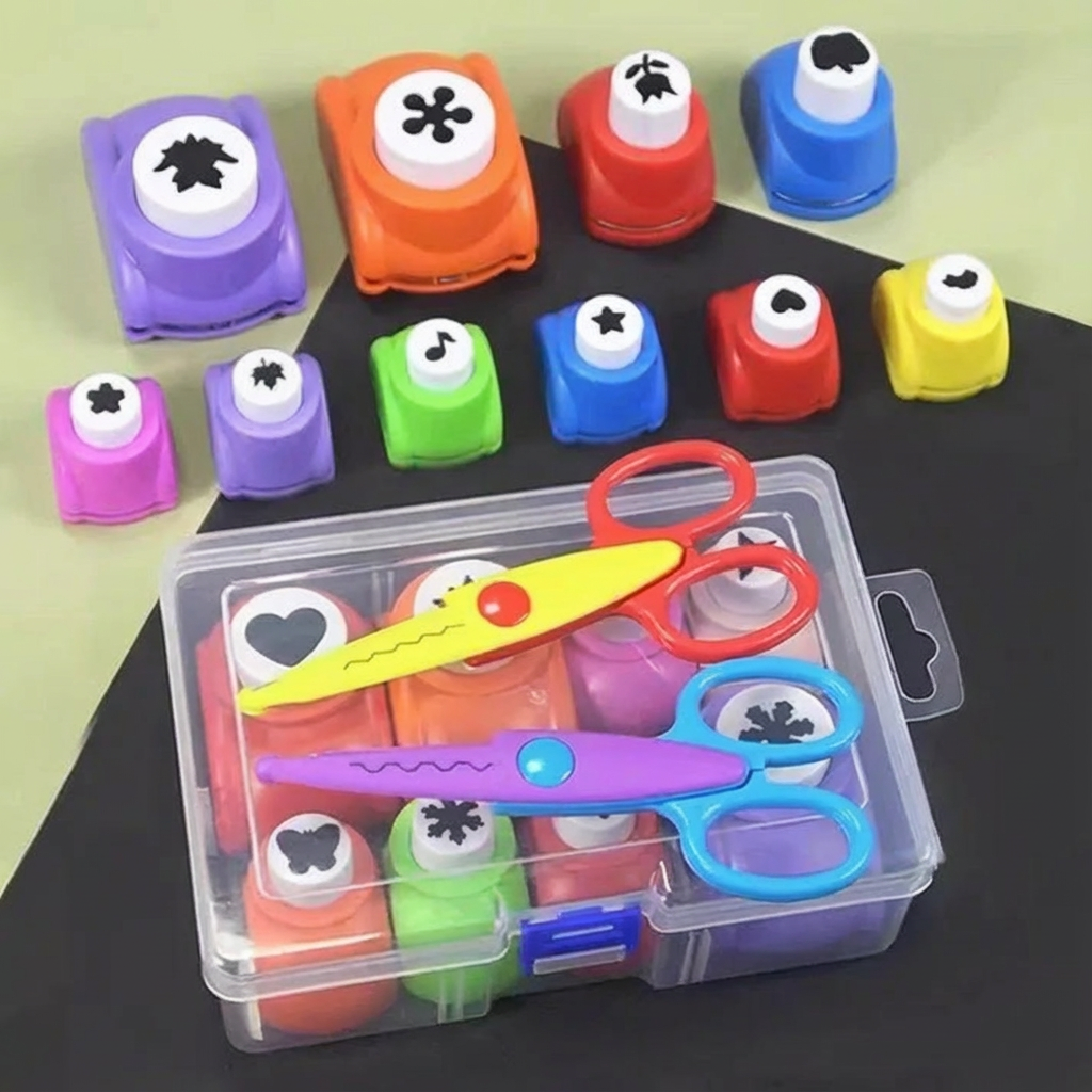 Norillo™ – Formstans för stjärnor, hjärtan & djur till scrapbooking