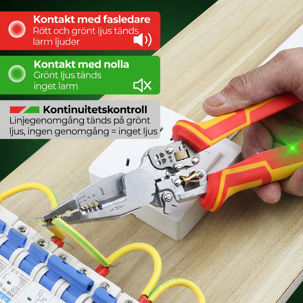 Norillo™ – 8-i-1 avmantlingstång för snabb kapning & kabelarbete