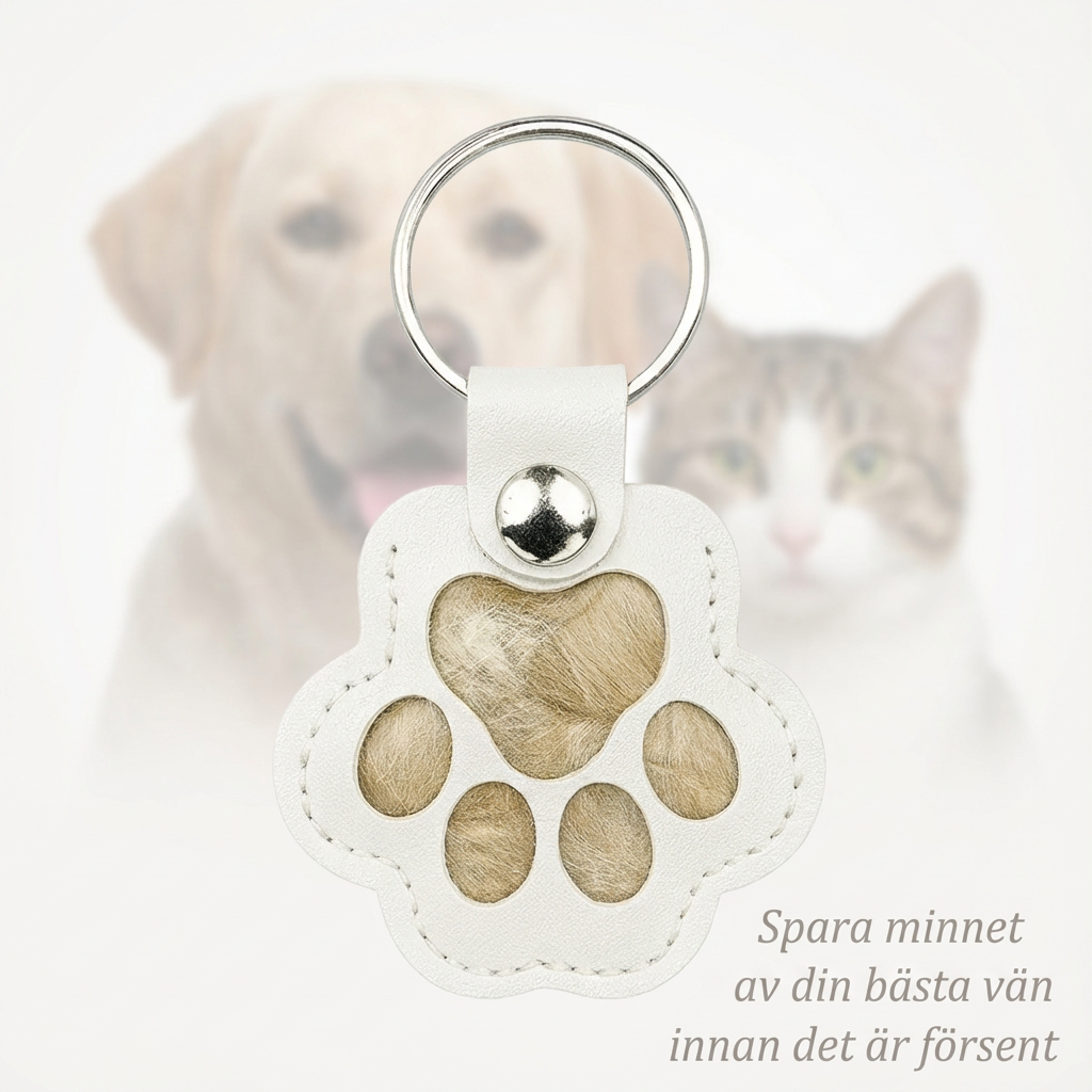 Norillo™ – Tassnyckelring som låter dig kapsla in ett varmt minne av ditt husdjur