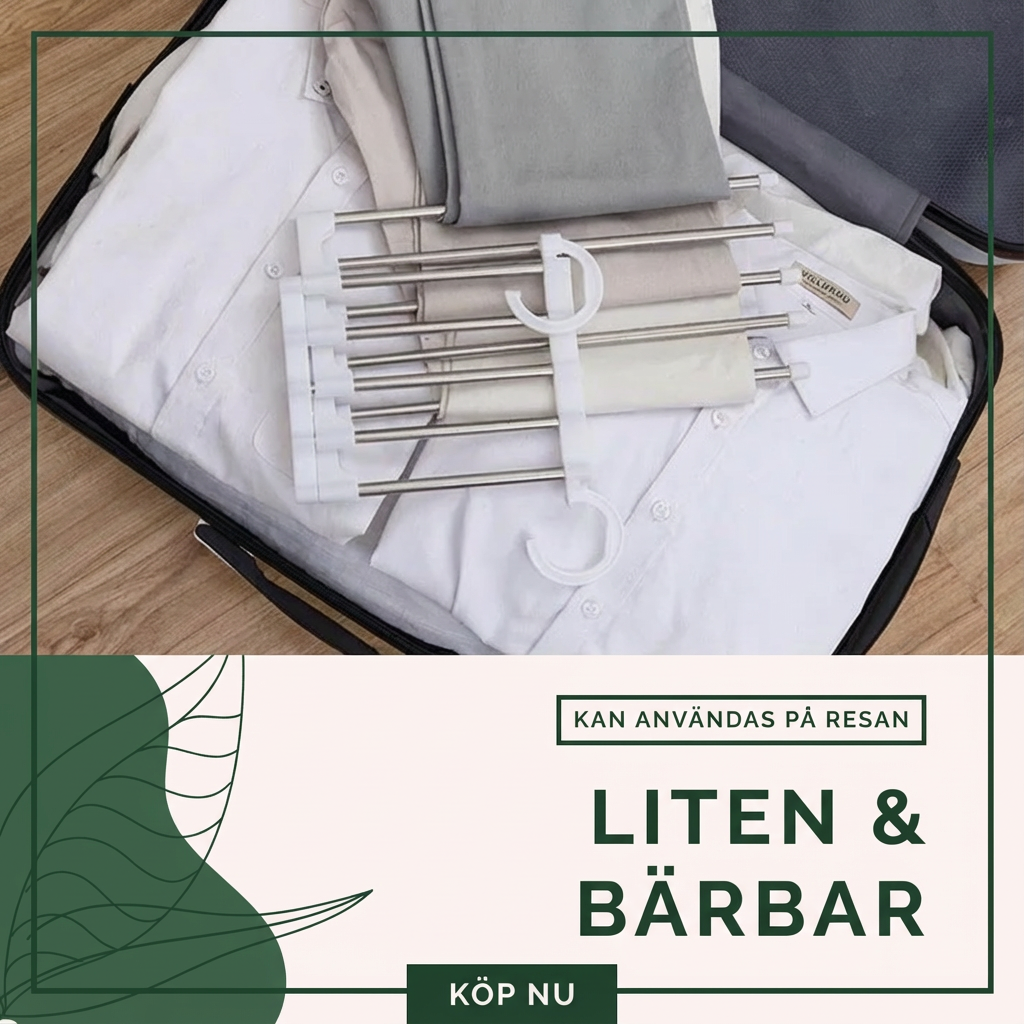 Norillo™ – Space-saving hängare för byxor, jeans och kjolar utan veck