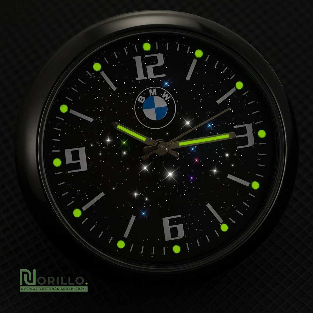 Premium Quartz Dashboardklocka för Bilar
