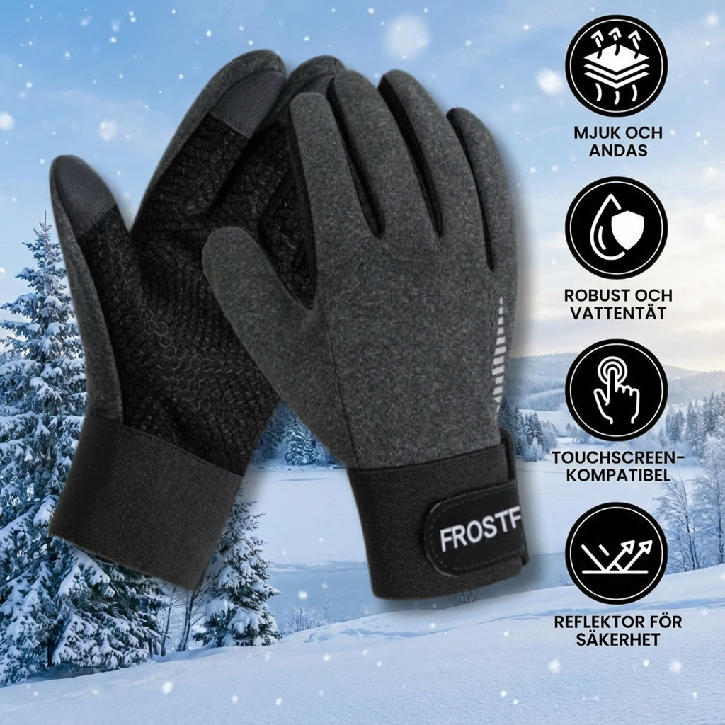 Norillo™ – Vindtäta & vattentäta Vinterhandskar med touchteknologi  −30°C