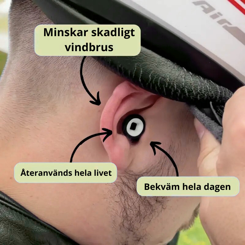 Norillo™ – Öronproppar -27 dB: Hör Trafiken, Slipp Tinnitus & Brus