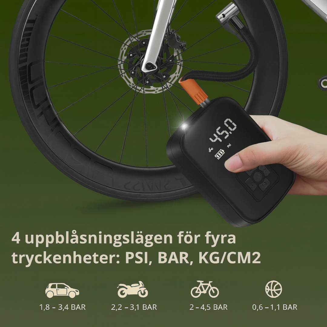 Norillo™ –  Stark & portabel Air Pump för Bil, Cykel & Sport