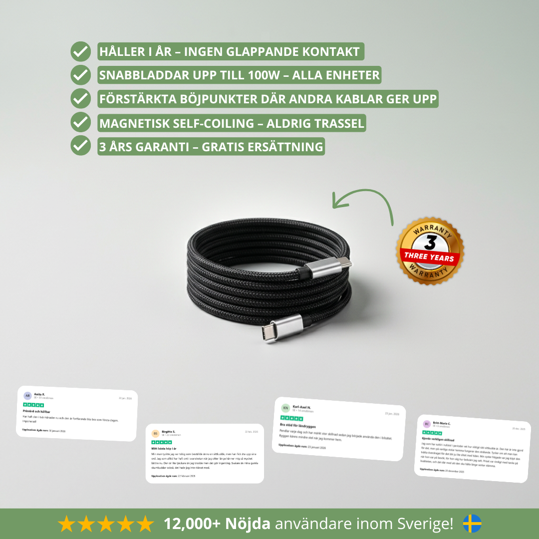 NorCable | Magnetisk Anti-trassel kabel