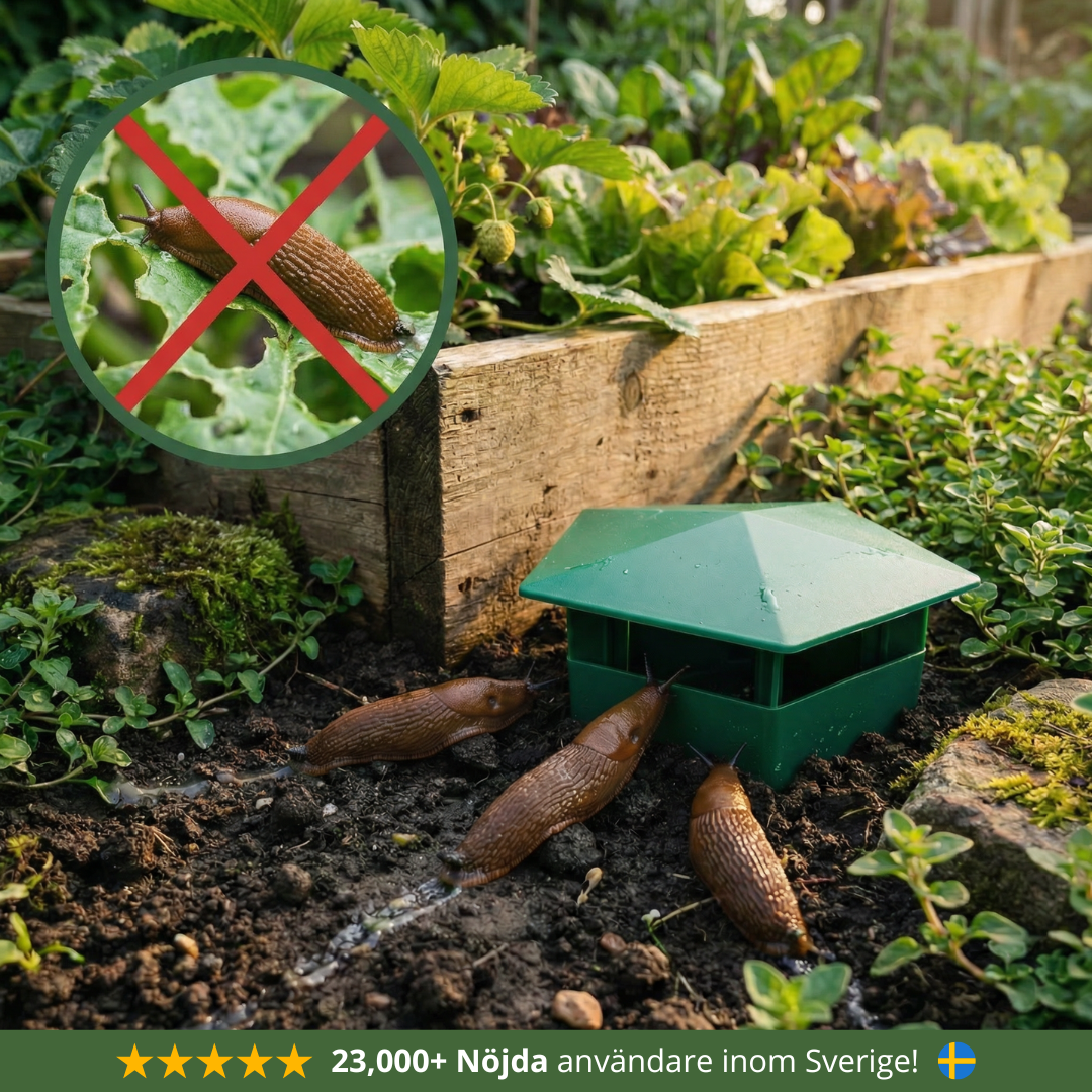 Norillo™ – Topprankad snigelfälla #1 – resultat från natt ett