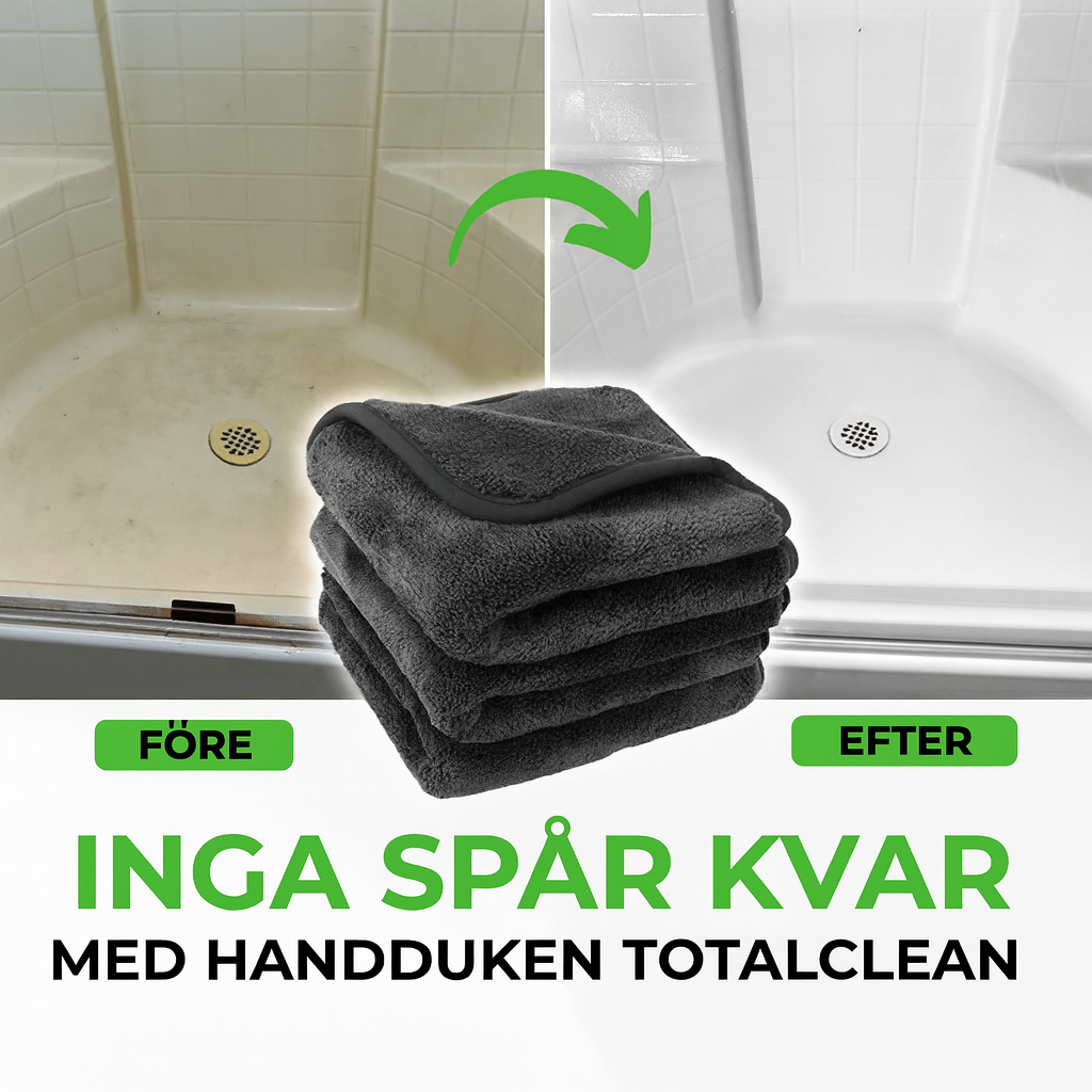 TotalClean - XXL Mikrofiberduk för kalkfria & rena ytor