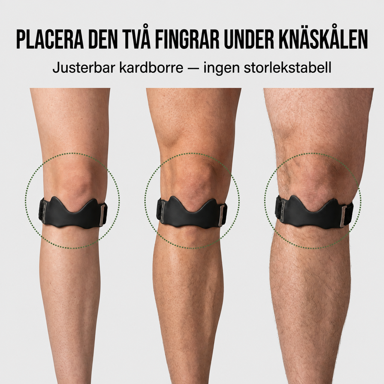 Norillo® – StayGrip – Knärem med riktat stöd som sitter kvar när du rör dig