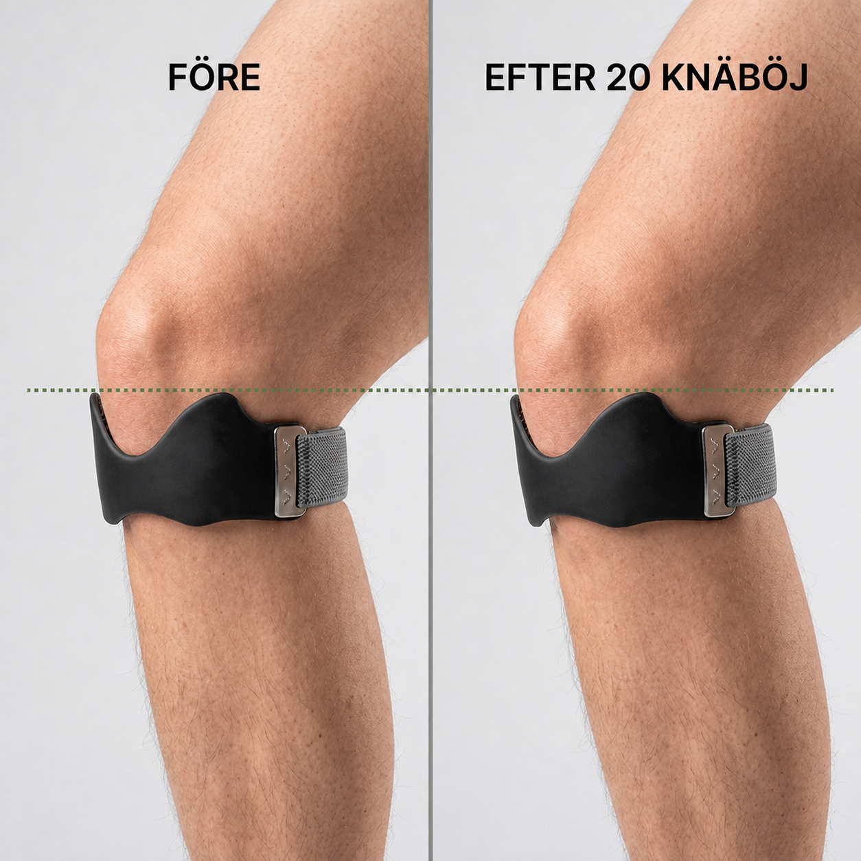 Norillo® – StayGrip – Knärem med riktat stöd som sitter kvar när du rör dig