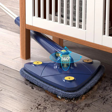 Norillo™ – Triangelformad 360° rengöringsmopp för hörn, kanter & trånga utrymmen